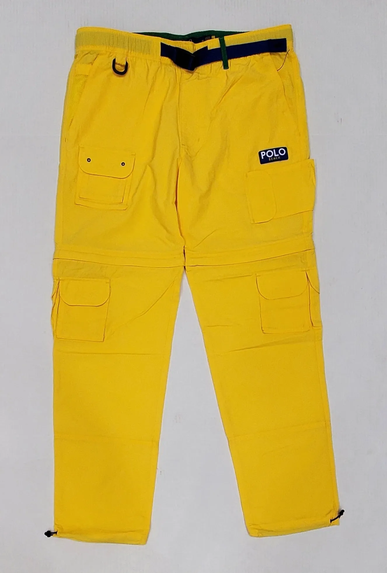 Nwt Polo Ralph Lauren Yellow Convertible 2 in 1 Pants