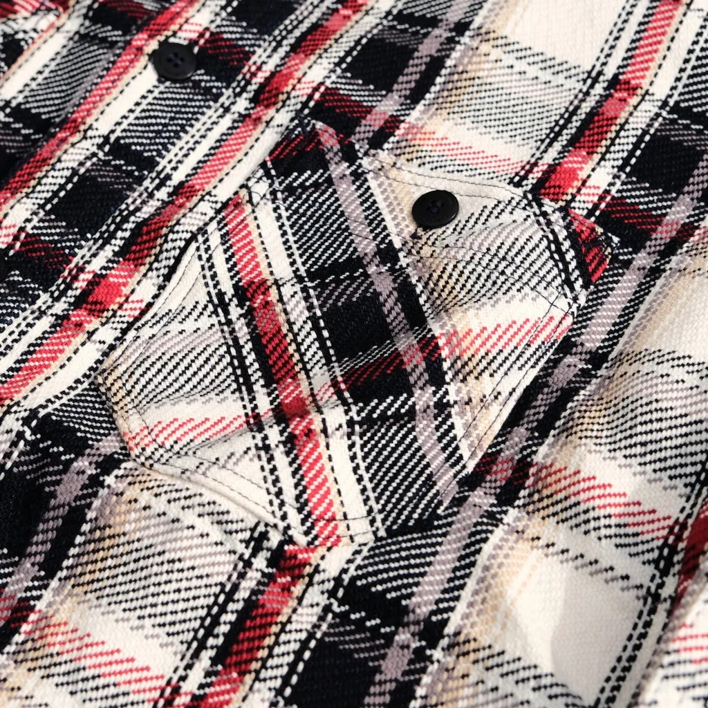 OD SJ "Koten" Heavyweight Rope Dyed Indigo Flannel Shirt