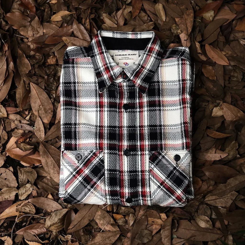 OD SJ "Koten" Heavyweight Rope Dyed Indigo Flannel Shirt