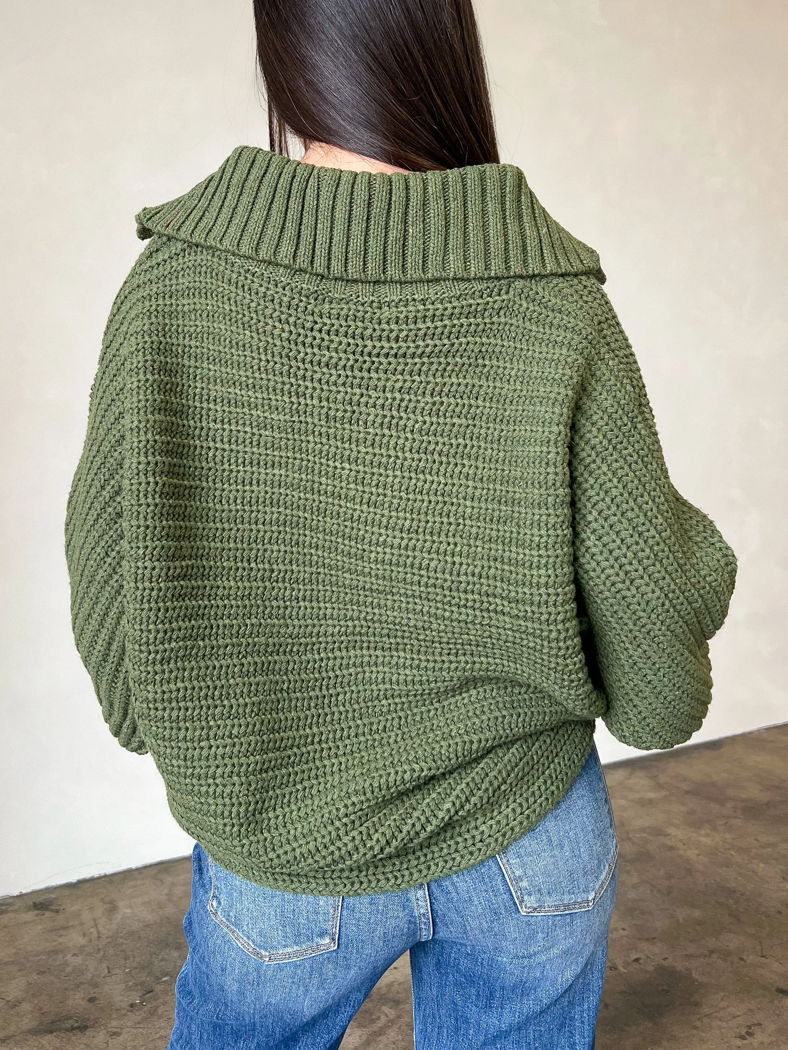 Olivia Sweater (Olive)