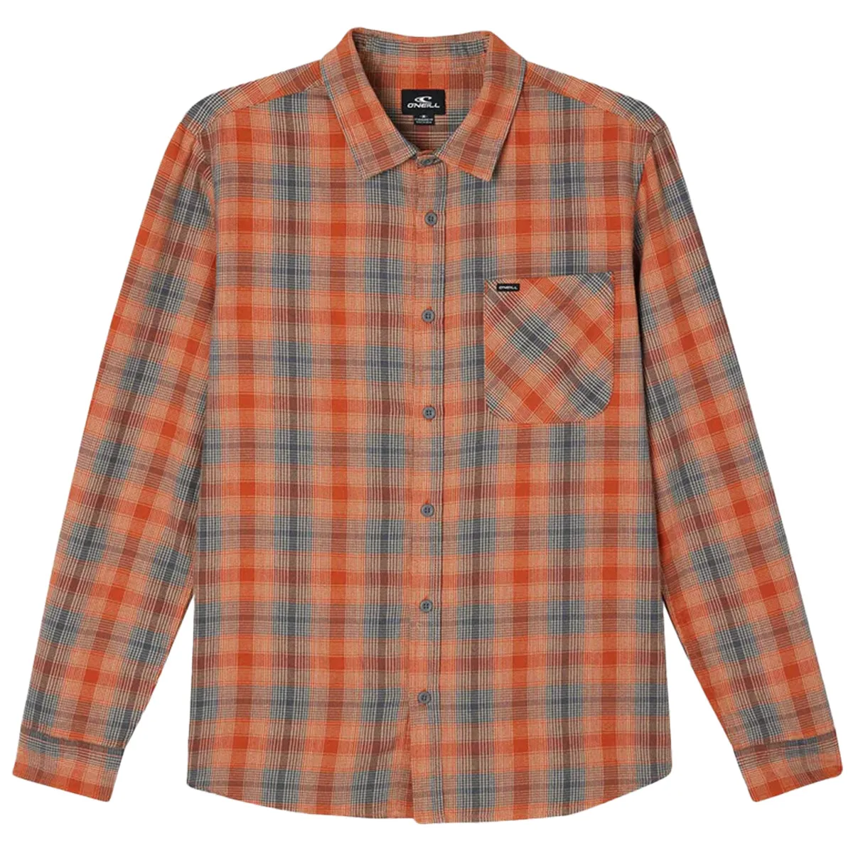 O'Neill Prospect Long Sleeve Button-Up Flannel Shirt