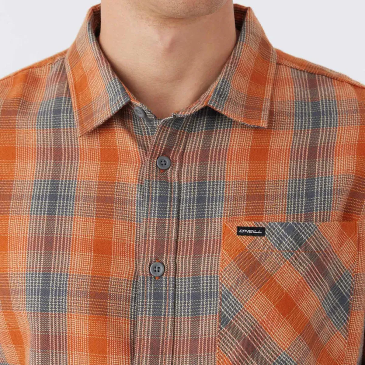 O'Neill Prospect Long Sleeve Button-Up Flannel Shirt