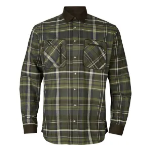 Pajala Shirt - Olive Check by Harkila