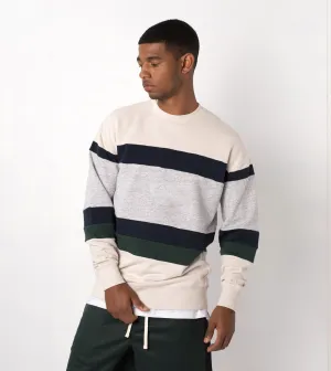 Panel Rugger Crew Sweat Shell