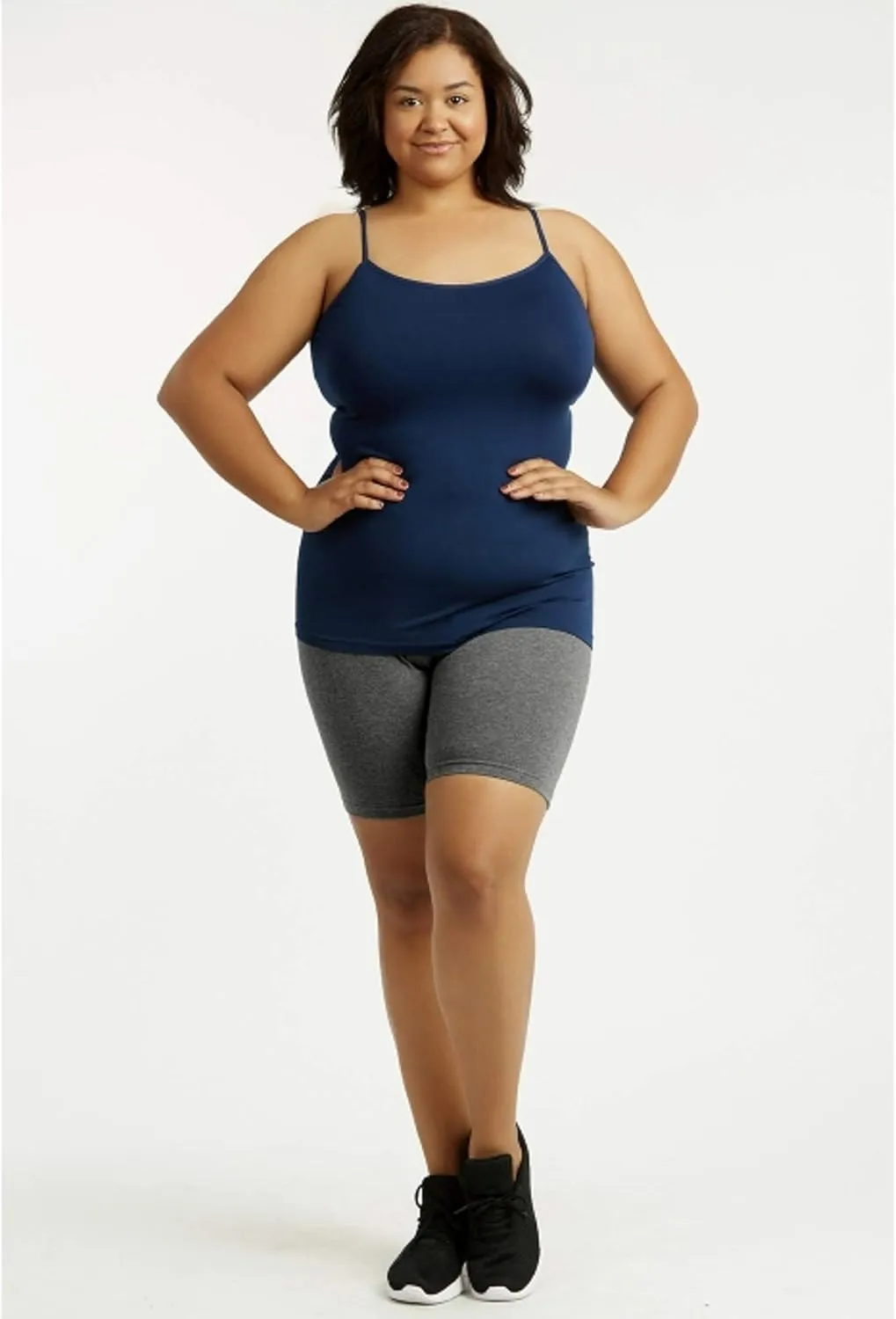 Popular Bike Shorts Women Plus Size - Soft Cotton Biker Shorts. Great Gym, Workout, Running, Yoga Shorts or Any Activity