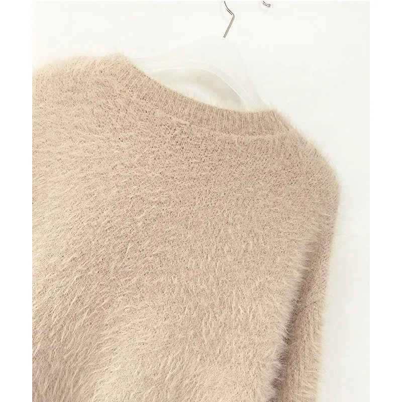 Pre Order:  Soft Warm Long Sleeves Wool Sweater