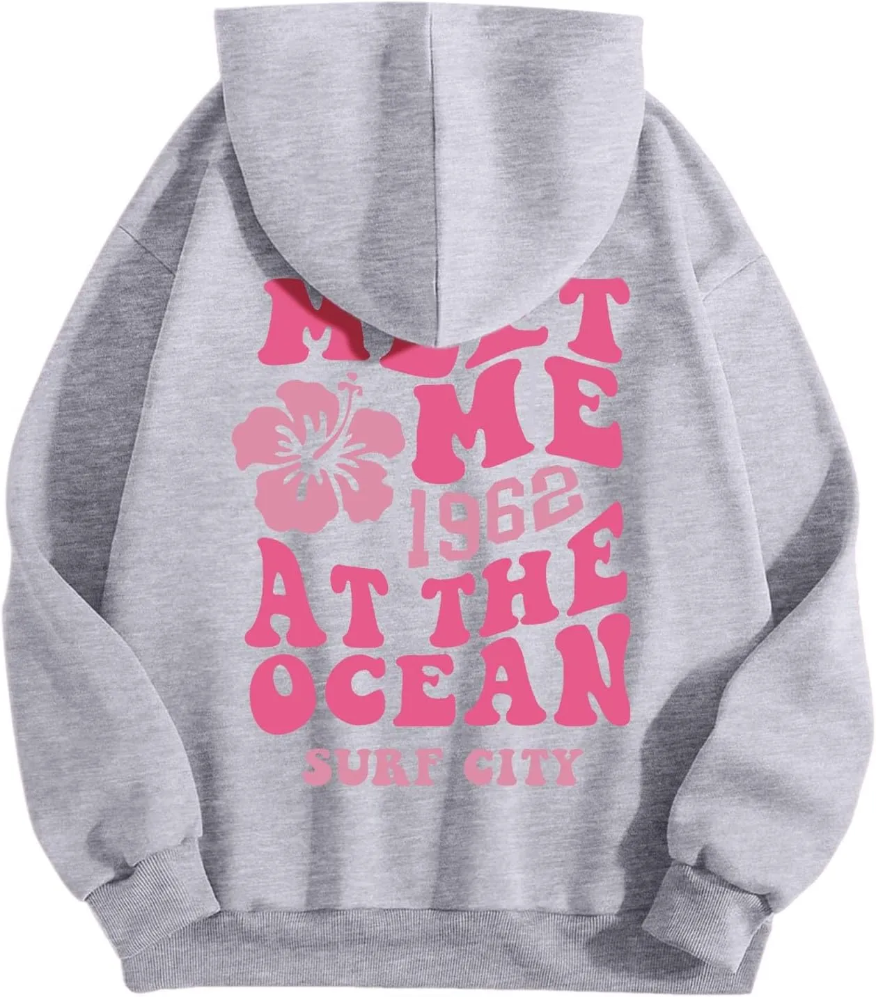 PTOLOCIF Womens Casual Hoodies Long Sleeve Lightweight Pullover Tops 2024 Fall Outfits Loose Oversized Sweatshirt with Pocket