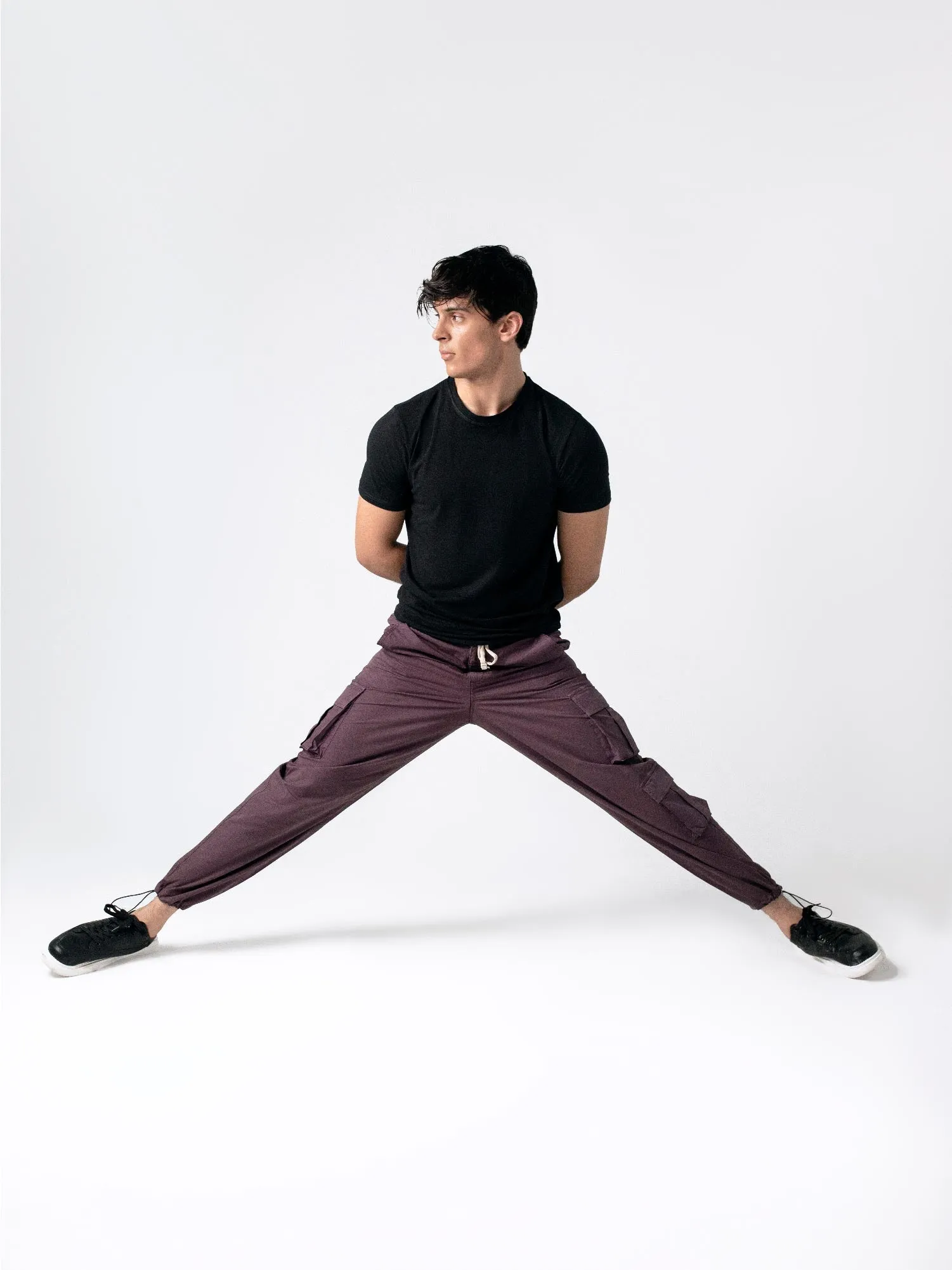Purple Cargo Pants