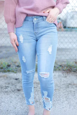 "Urban Chic" Distressed Jeans