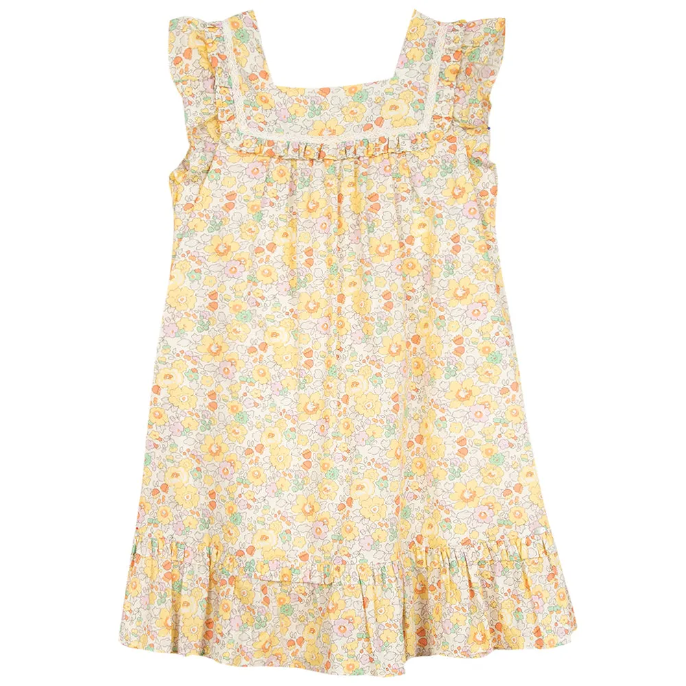 Sleeveless Floral Dress