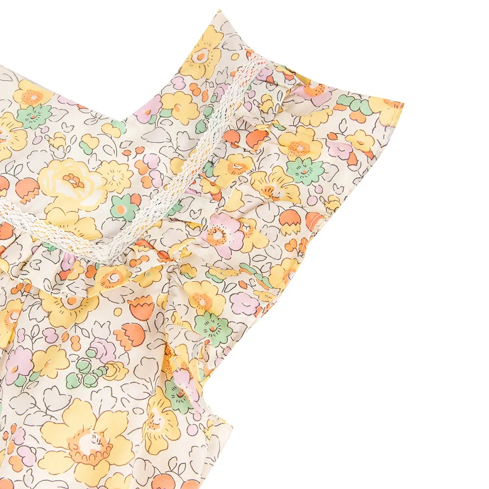 Sleeveless Floral Dress