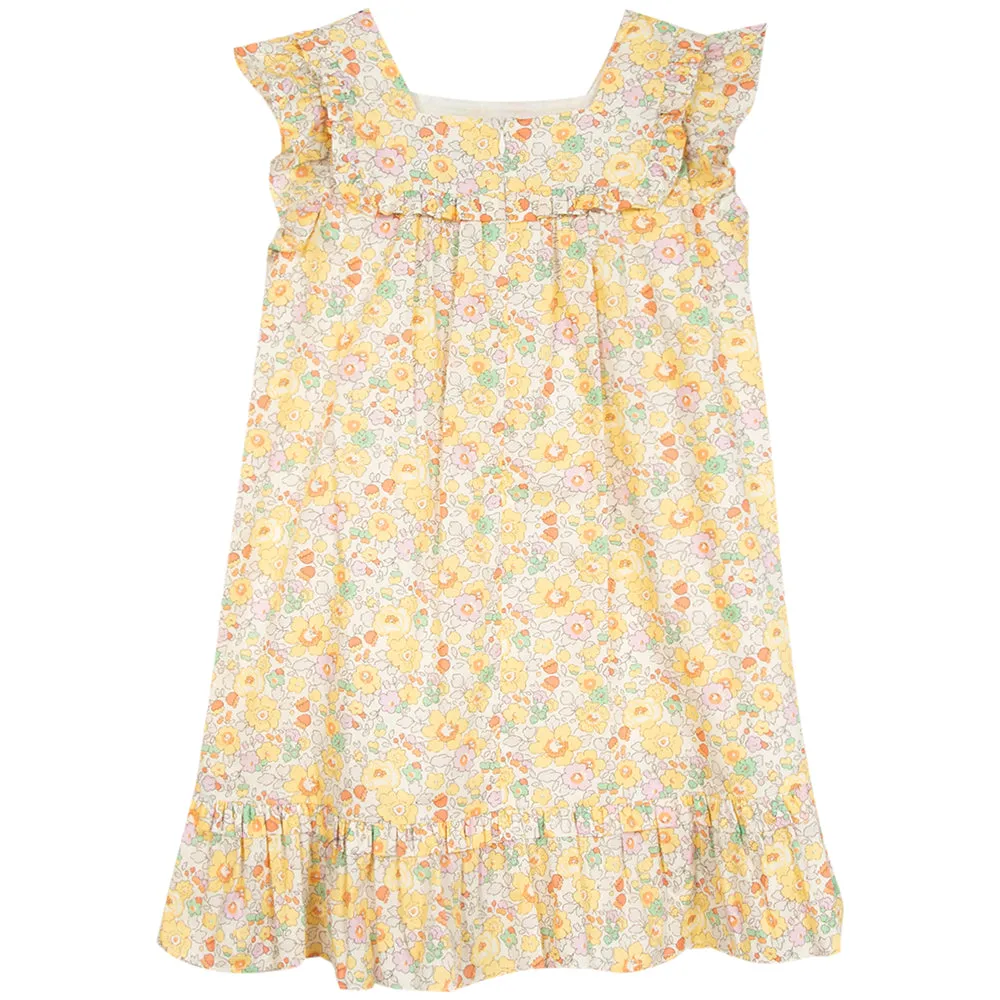 Sleeveless Floral Dress