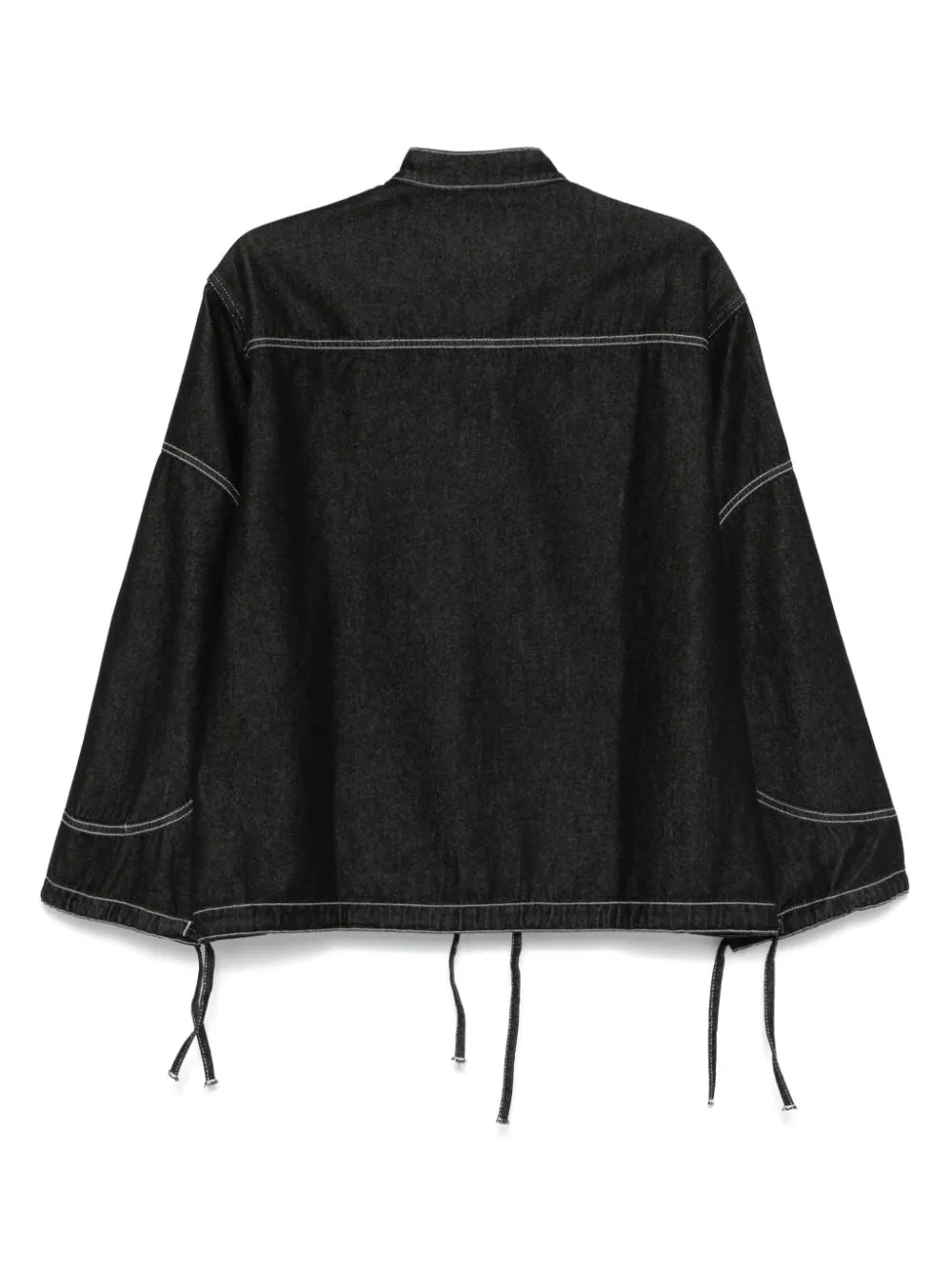 Smiley Denim Jacket - Dark Denim
