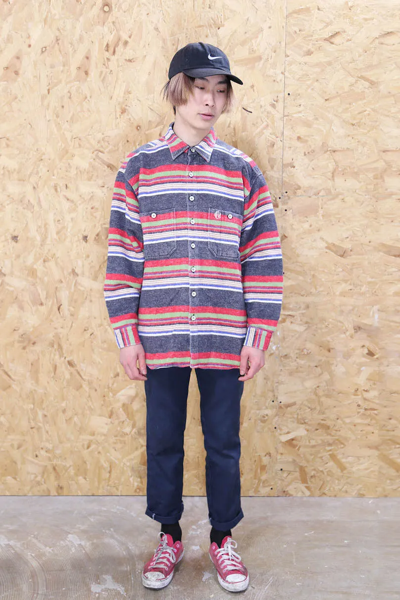 Striped Flannel Shirt