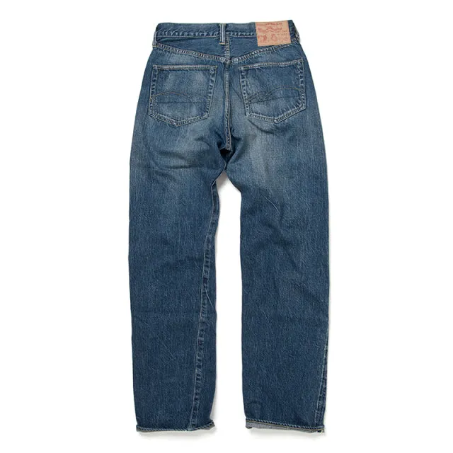 Studio D'Artisan "1950s" Distressed Selvedge Jeans (Regular Straight)