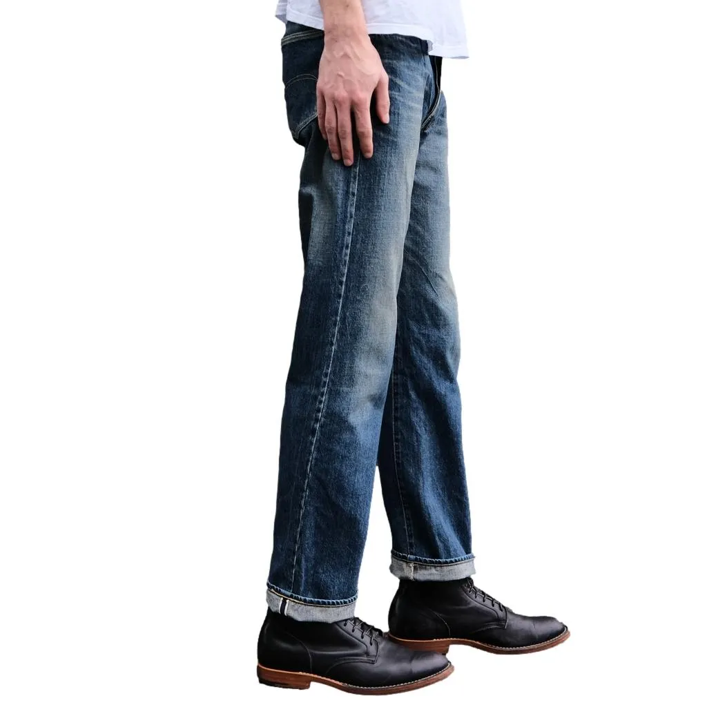 Studio D'Artisan "1950s" Distressed Selvedge Jeans (Regular Straight)