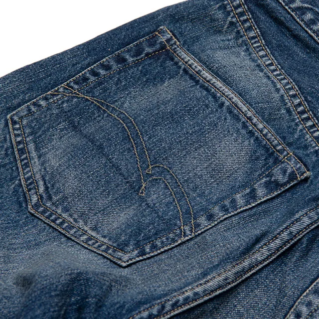 Studio D'Artisan "1950s" Distressed Selvedge Jeans (Regular Straight)