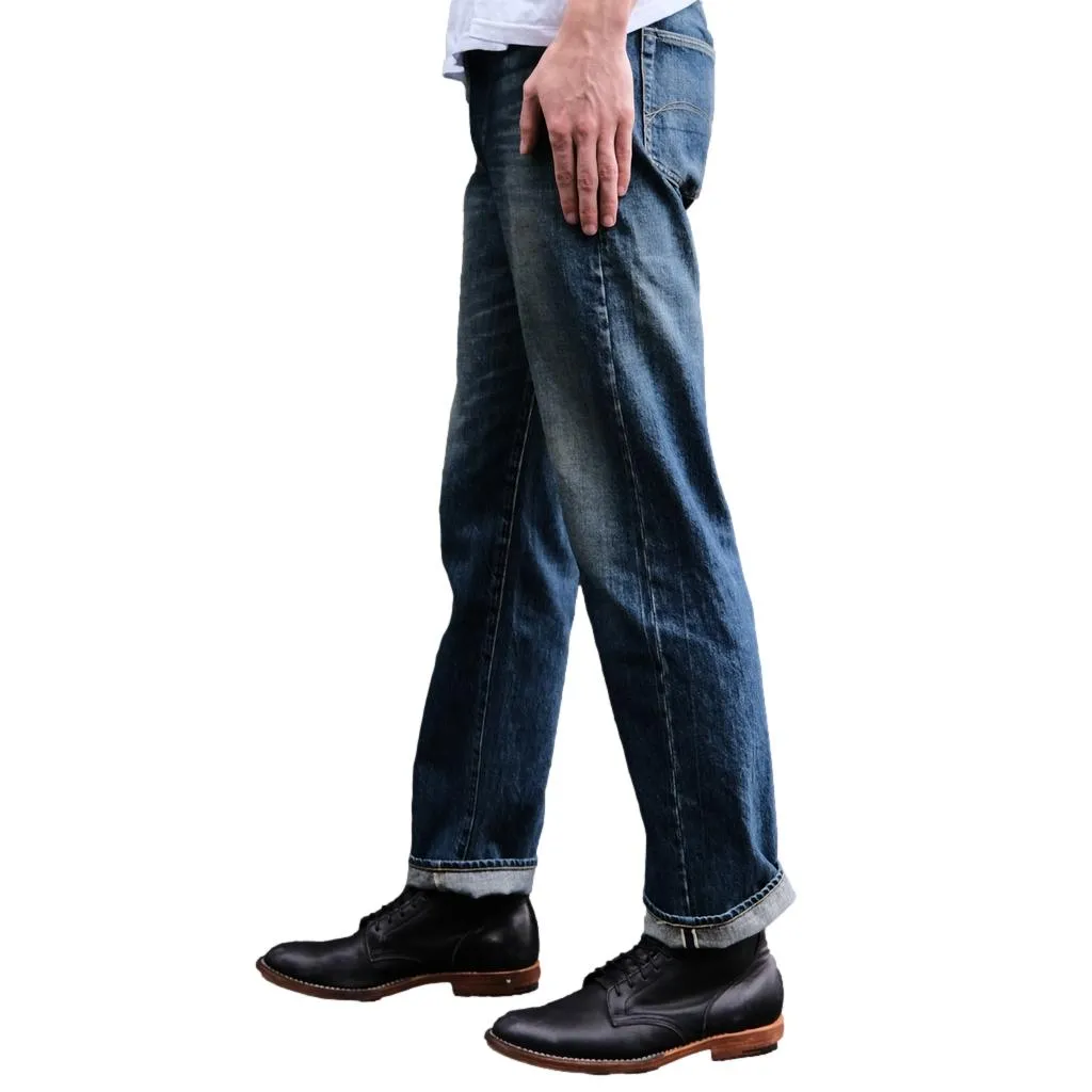 Studio D'Artisan "1950s" Distressed Selvedge Jeans (Regular Straight)