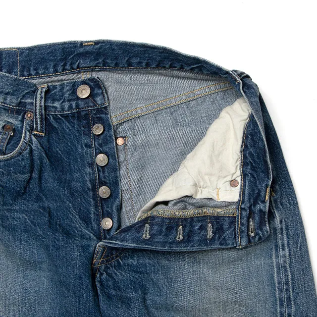 Studio D'Artisan "1950s" Distressed Selvedge Jeans (Regular Straight)