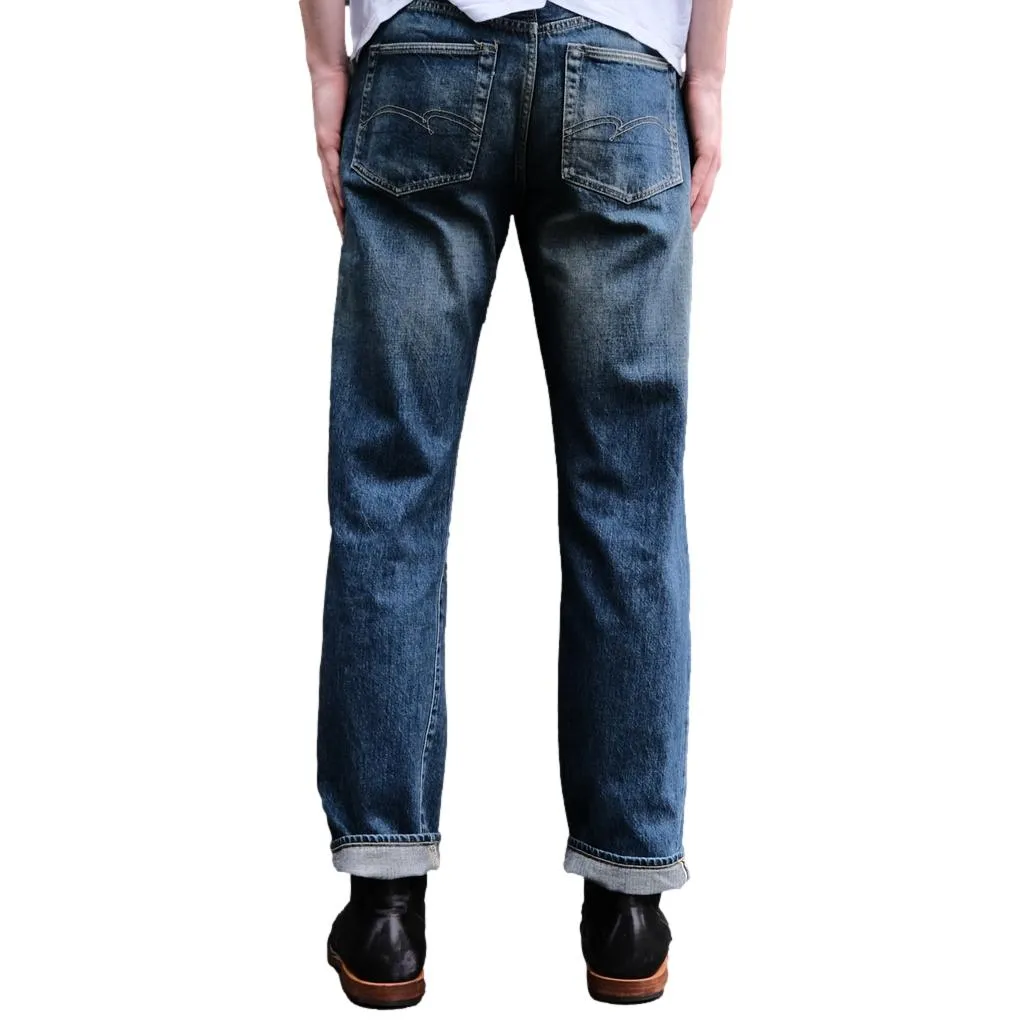 Studio D'Artisan "1950s" Distressed Selvedge Jeans (Regular Straight)