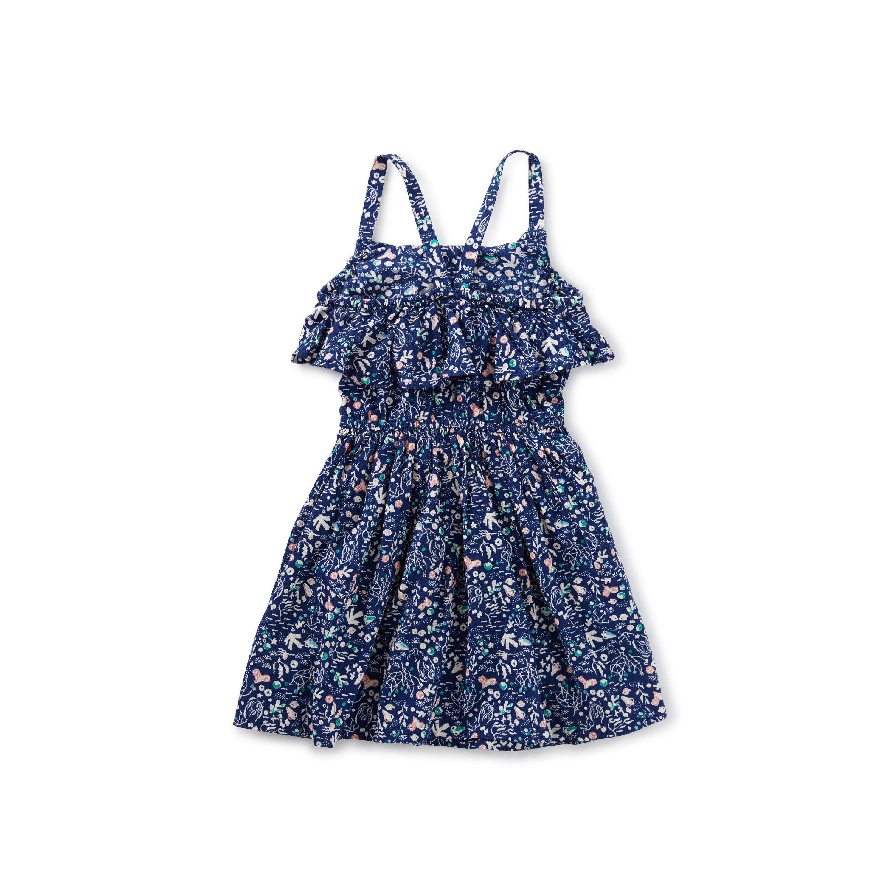 Sunken Treasure Navy Flutter Bow Dress