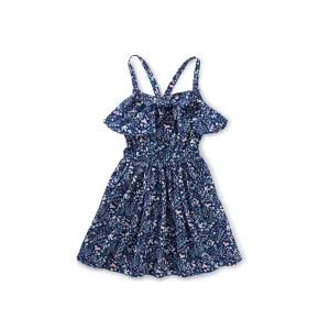 Sunken Treasure Navy Flutter Bow Dress