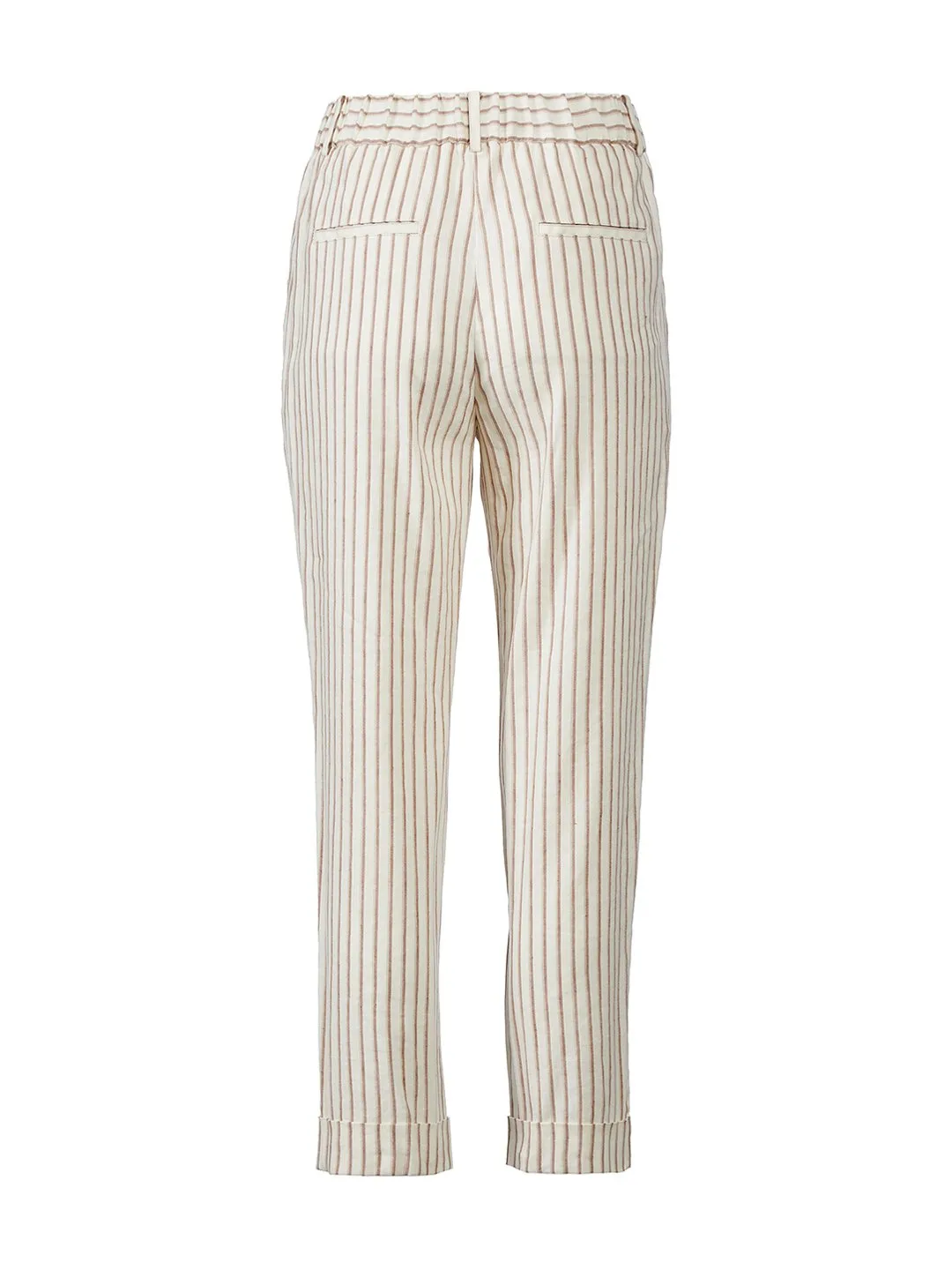 The Cargo Pant in Ivory Multi