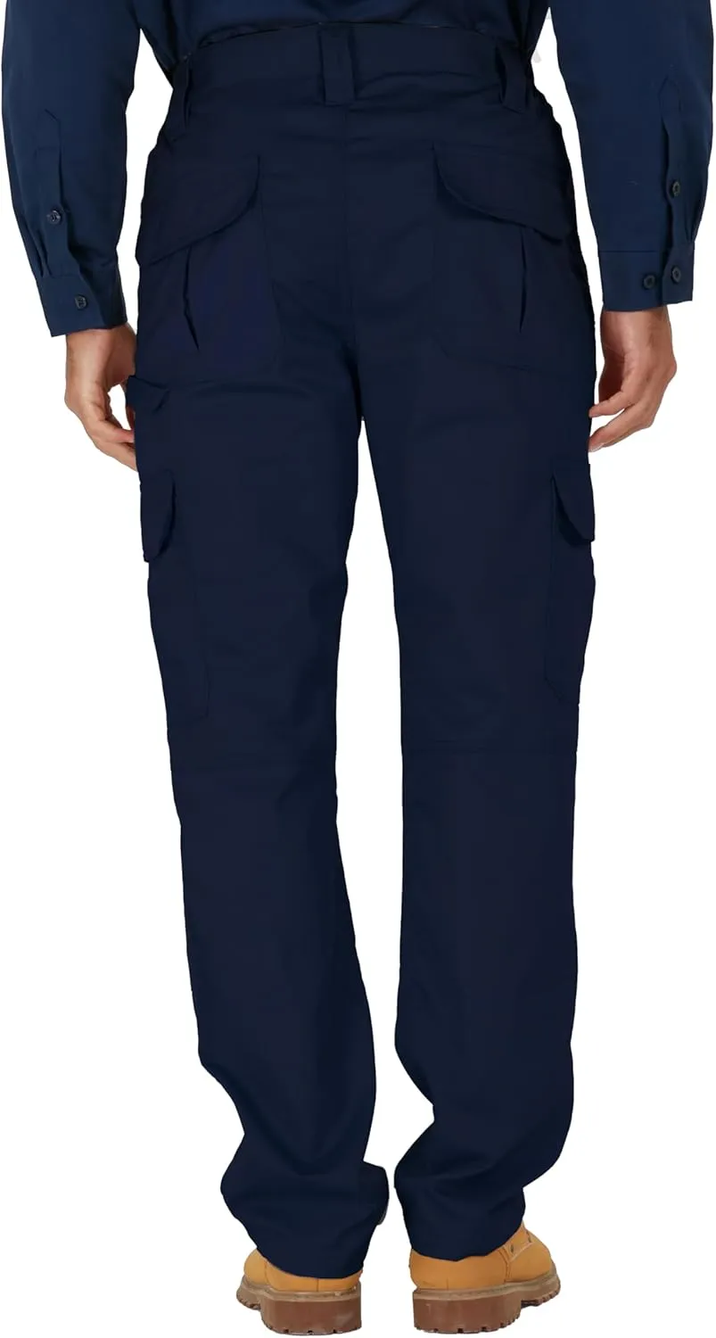 Ubon FR Pants for Men Flame Resistant Cargo Pants 9 oz FRC Pants Elastic Waist Fire Retardant Work Pants with 7 Pockets