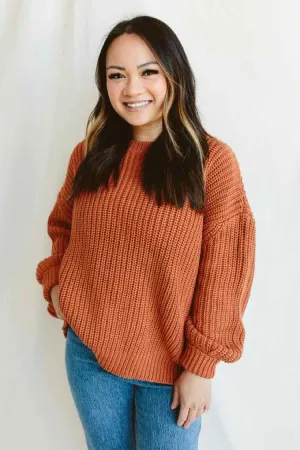Women's  Goumi Clay Organic Cotton sweater