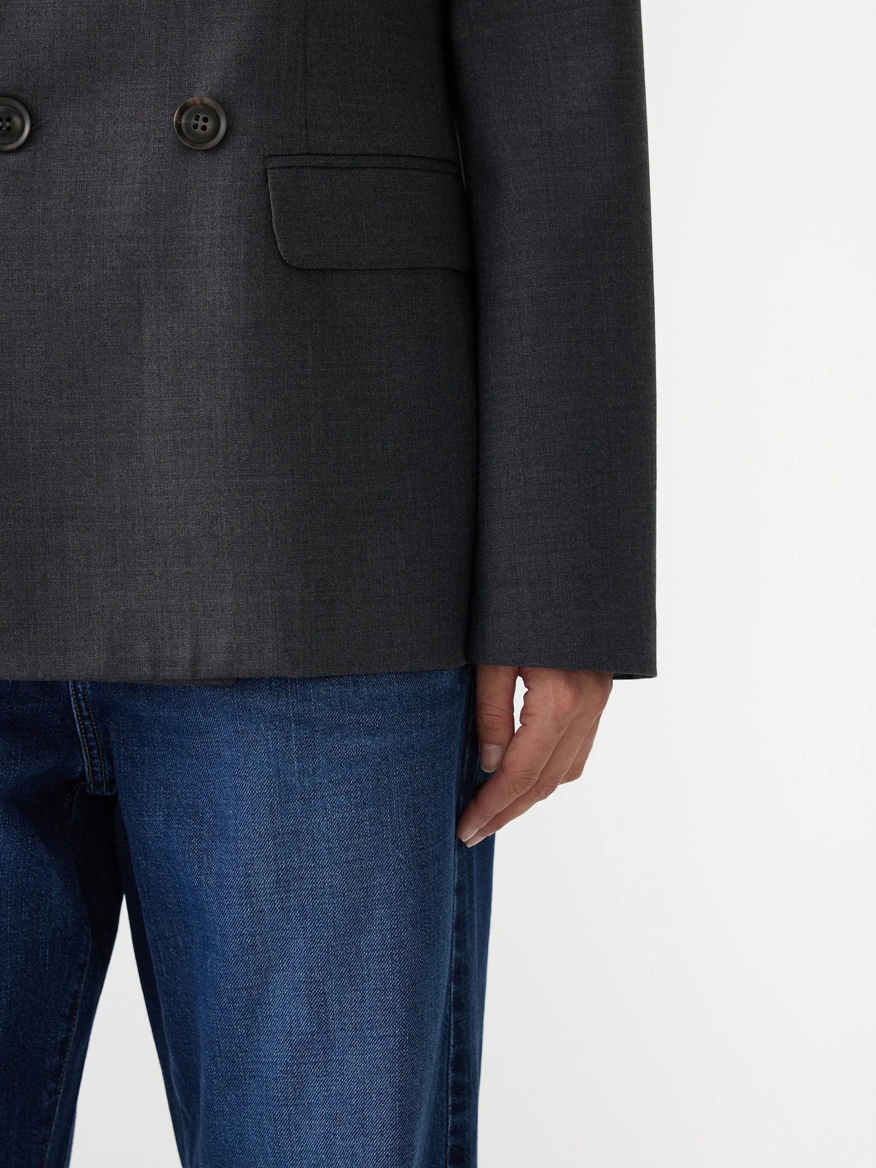 wool man style jacket